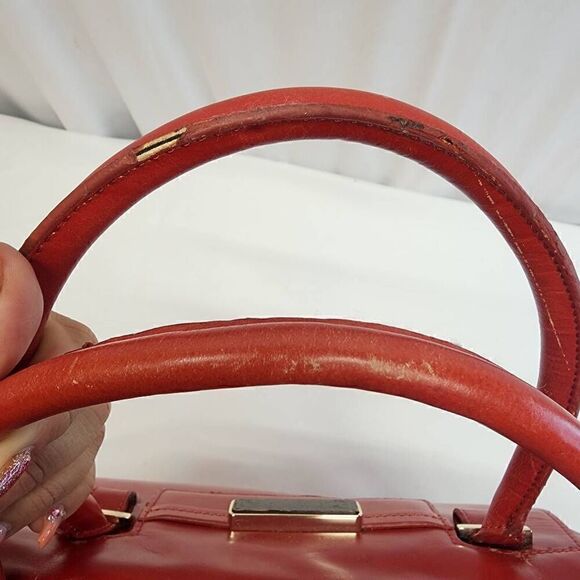 Botkier Nicola Large Red Leather Tote - Picture 6 of 12